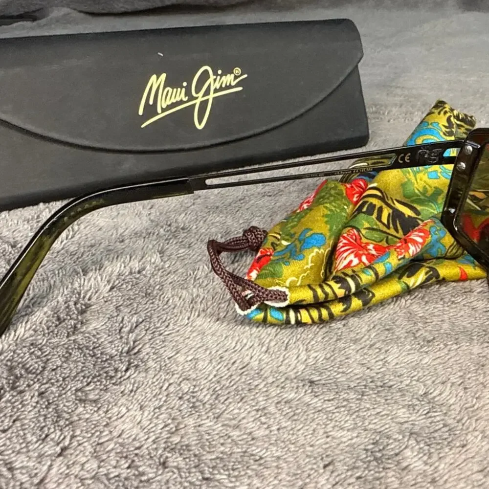 Maui Jim Malihini STG-BG MJ702-15C ( 59 [] 17-140 ) Sunglasses 100% Italy